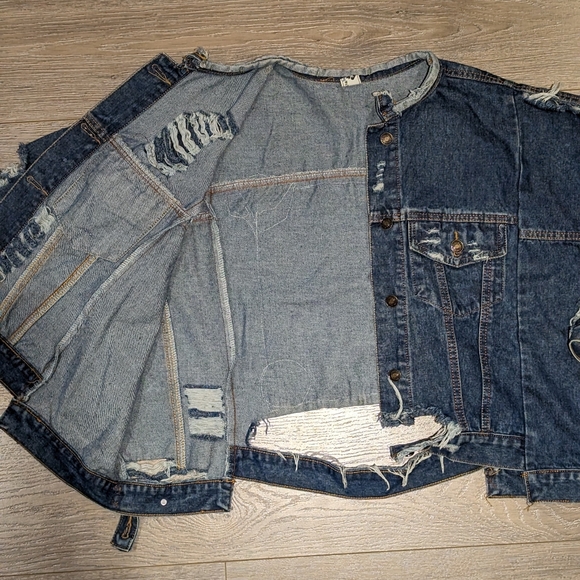 Denim Jacket - One Size - Shein - Picture 7 of 9